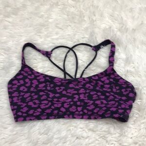 🔥$SALE$🔥 Lululemon Free To Be Bra Mini Cherry Cheetah